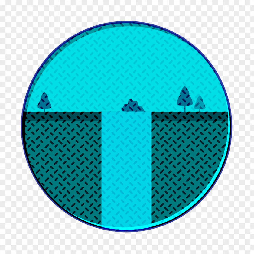 Electric Blue Azure Land Icon Nature Rock PNG
