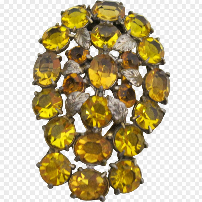 Jewellery Topaz Yellow PNG