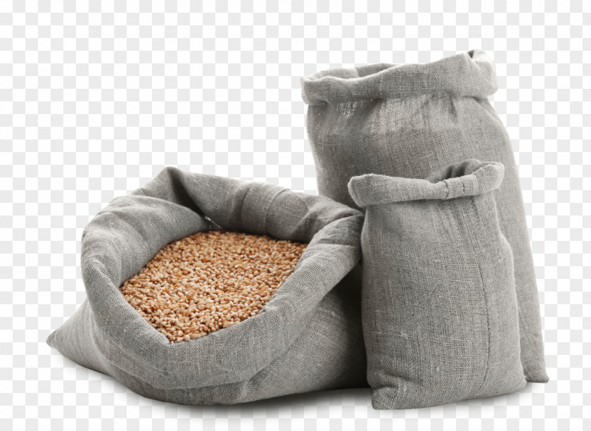 Wheat Breakfast Cereal Gunny Sack Bag PNG