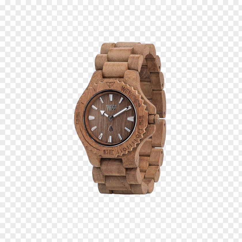 Wood WeWOOD Teak Watch Miyota 8215 PNG