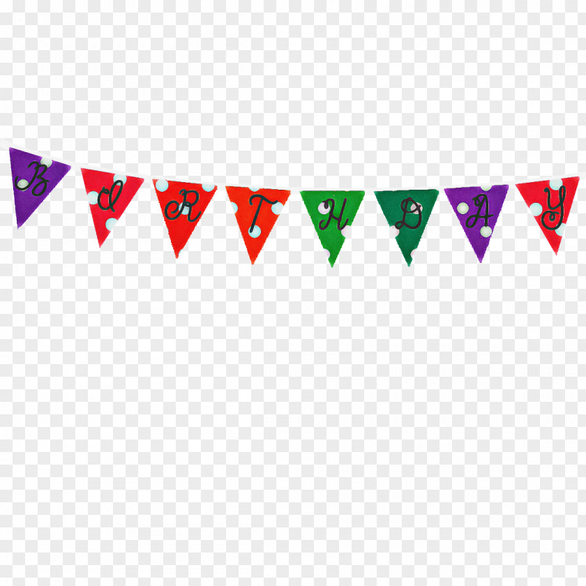 Banner Pink Birthday Party Background PNG