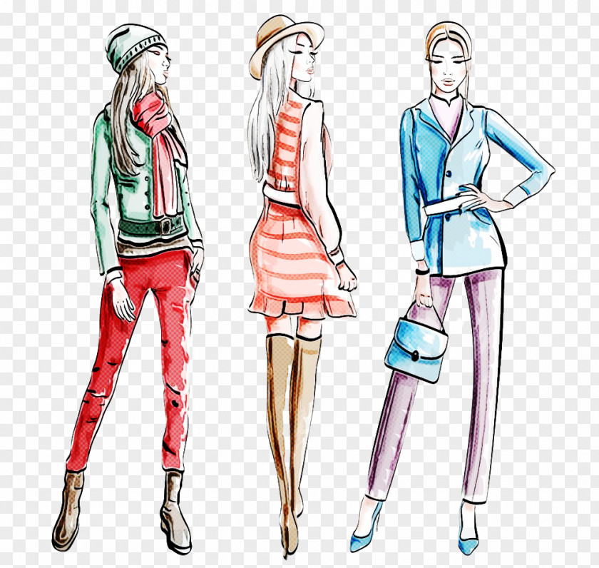 Costume Design Fashion Human Joint Sketch PNG