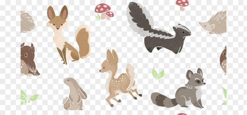 Creatures Cat Tile Desktop Wallpaper Fox Deer PNG