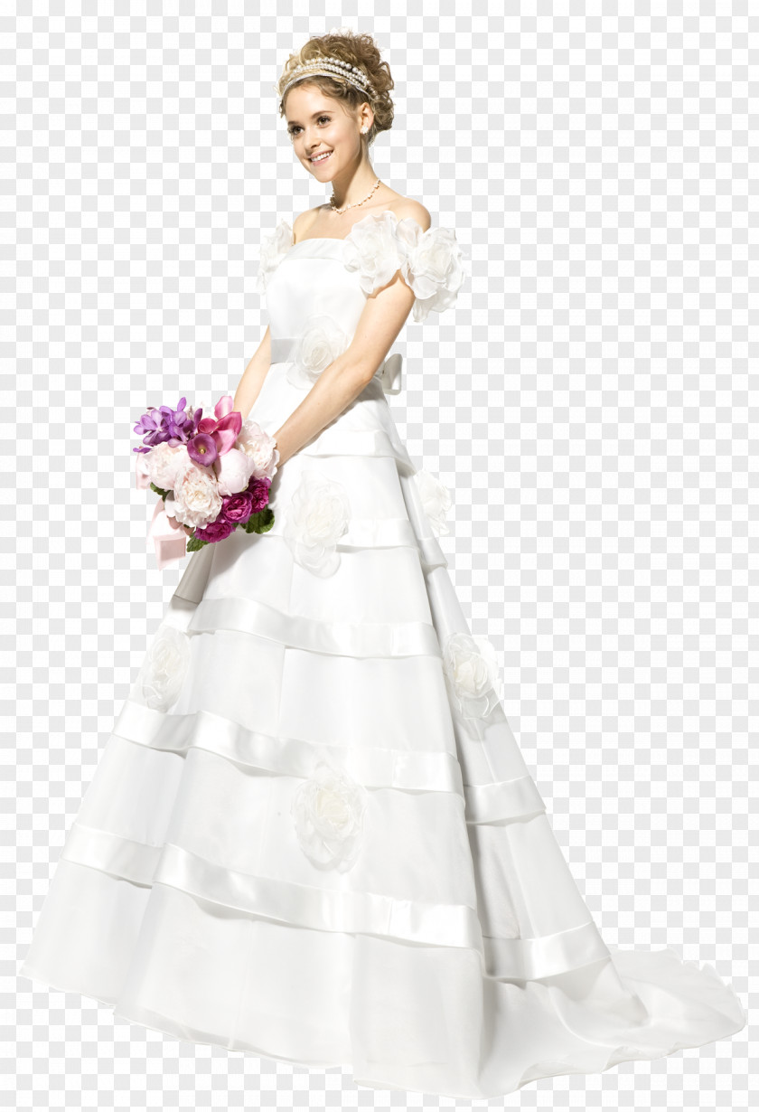 Wedding Dress Invitation Bride PNG
