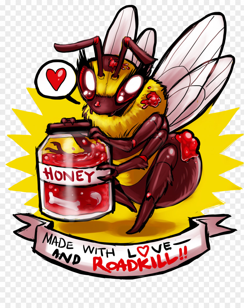 Bee Vulture T-shirt Hoodie Honey PNG