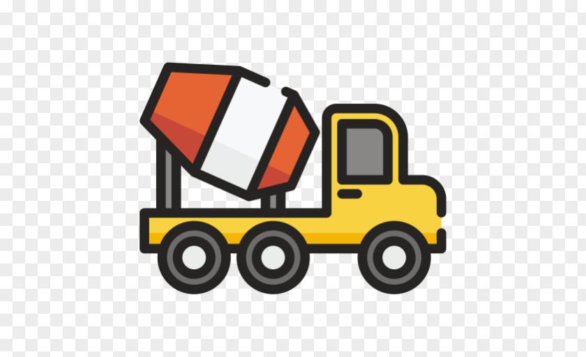 Beton Cartoon Cement Mixers Concrete Construction Building Materials PNG