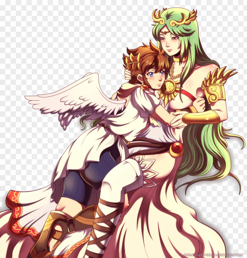 The Legend Of Zelda Kid Icarus Super Smash Bros. For Nintendo 3DS And Wii U Project M Palutena Pit PNG