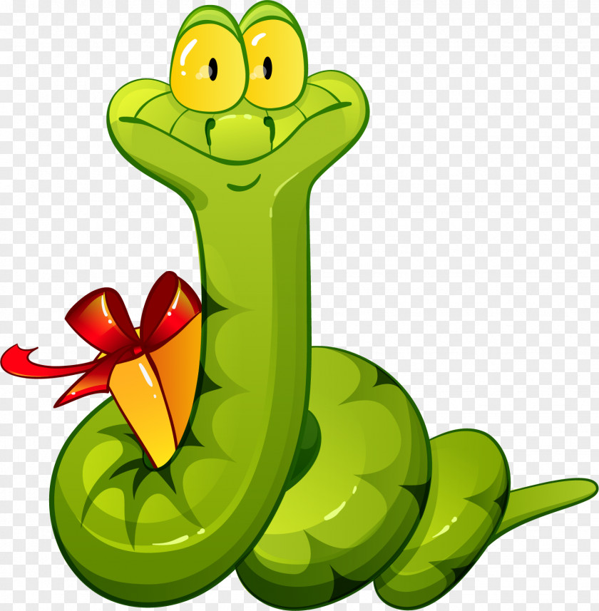 Vector Painted Snake Lunar New Year Years Day PNG