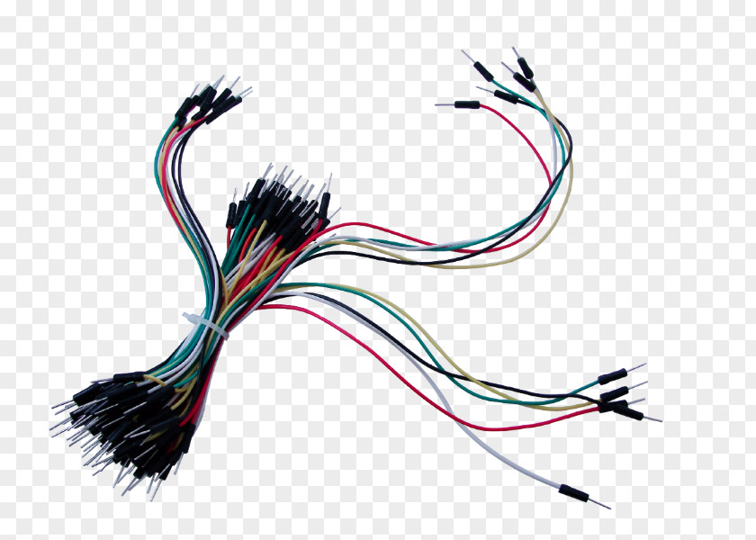 Wire Electronics Electrical Cable فروشگاه بل الکترونیک Breadboard PNG