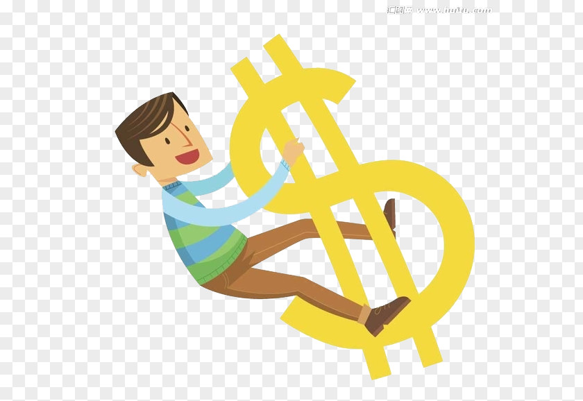 Business People Money Finance Animation Drawing PNG