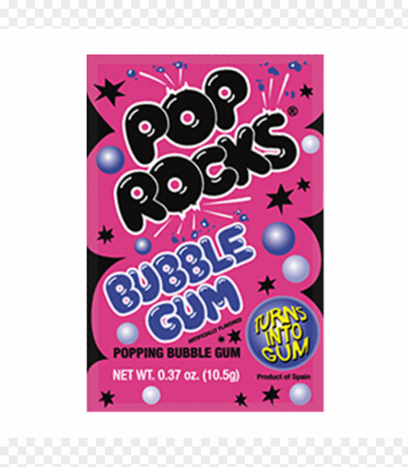 Chewing Gum Cotton Candy Pop Rocks Bubble PNG