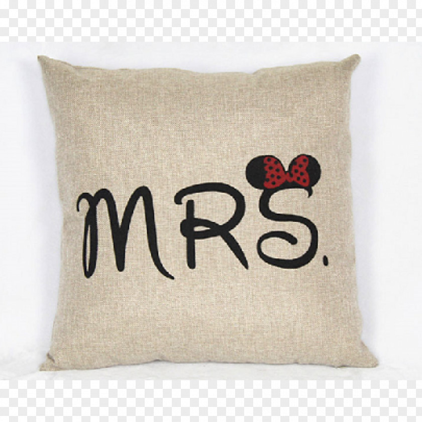 Minnie Mouse Cushion Throw Pillows Linen PNG