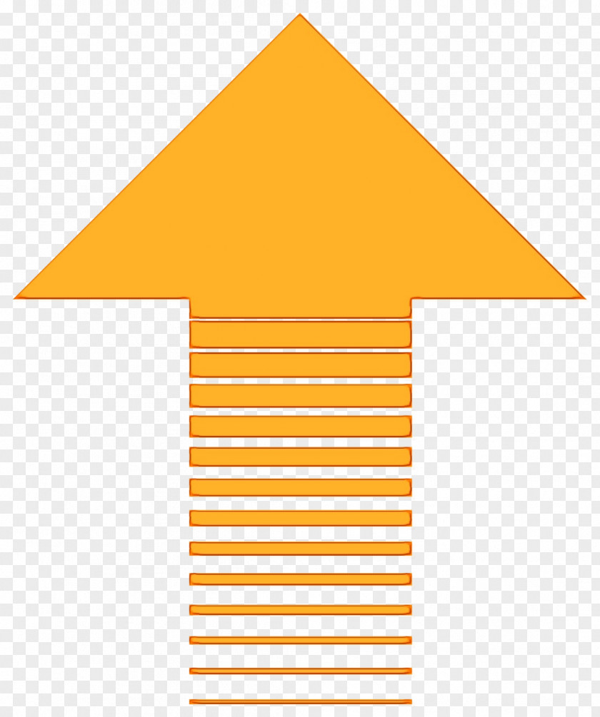 Orange Yellow Text Arrow PNG
