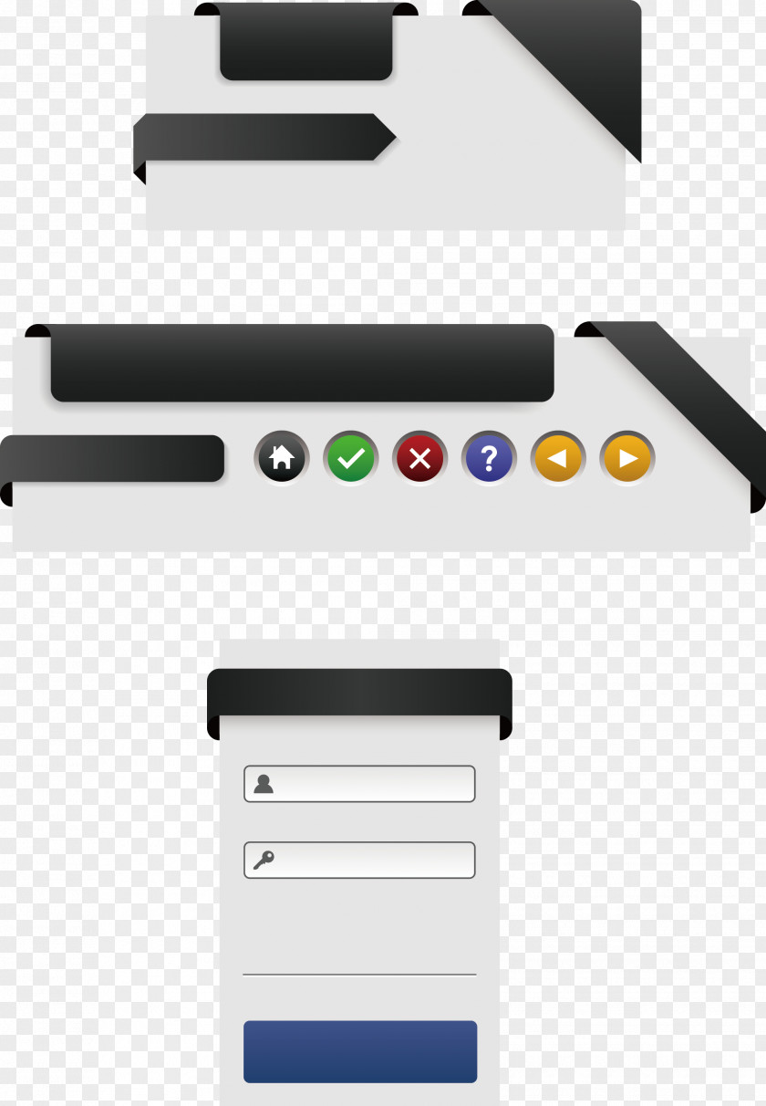 Simple Interface Design User PNG