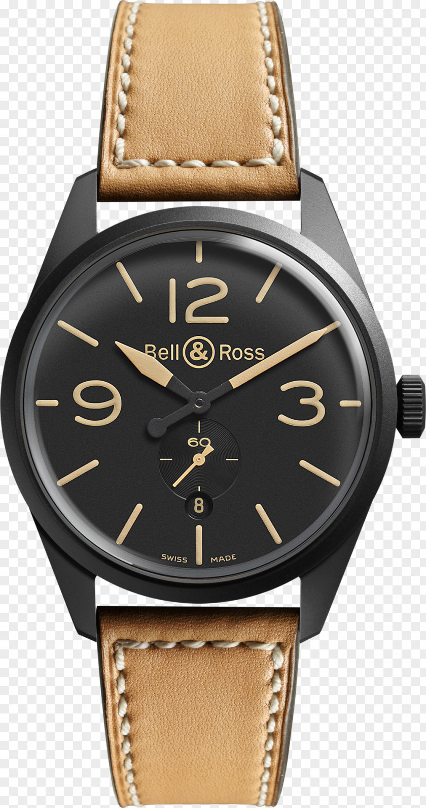Watch Bell & Ross, Inc. Automatic Strap PNG