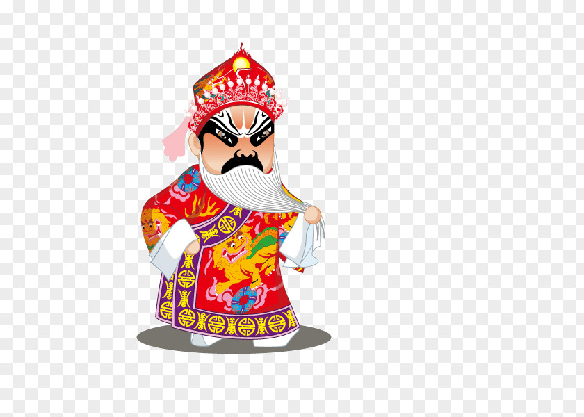 Actor Beijing Peking Opera Cartoon Character PNG