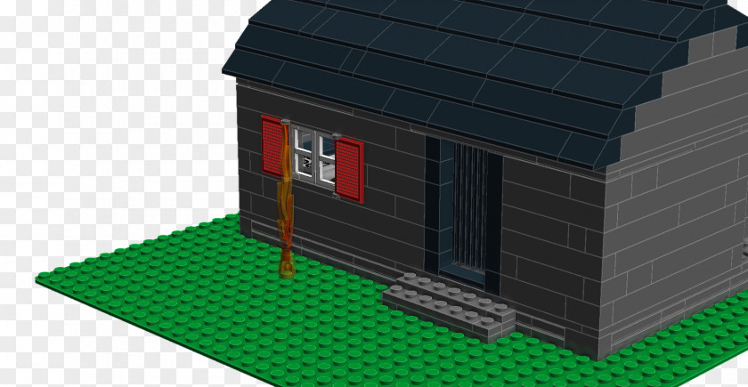 Angus MacGyver Lego Ideas Shed House PNG