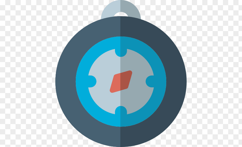 Cartoon Compass Icon PNG