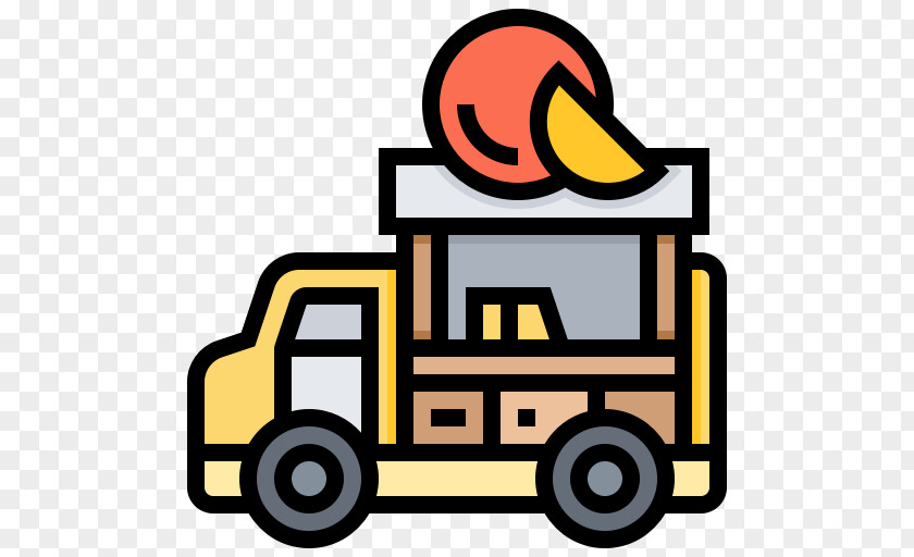 Fruit Car Sell Street Transparent Clipart. PNG