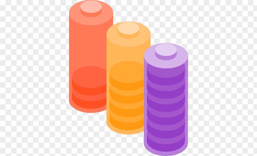 Level Icon Cylinder Font PNG