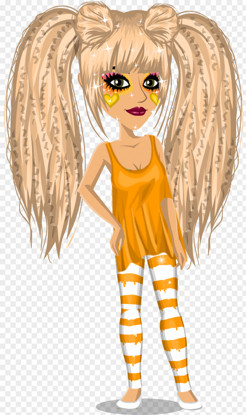 Moviestarplanet Game Blond Student PNG