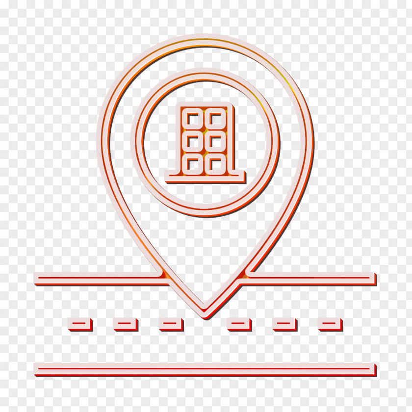 Road Icon Location Pin Navigation And Maps PNG