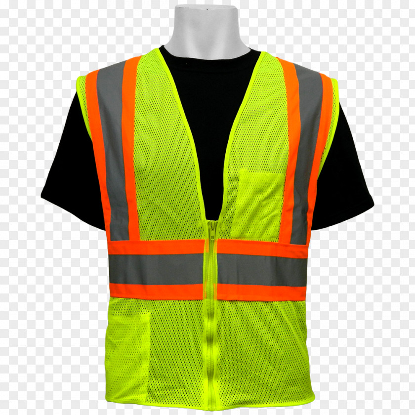 Safety Jacket T-shirt High-visibility Clothing Jersey Gilets PNG