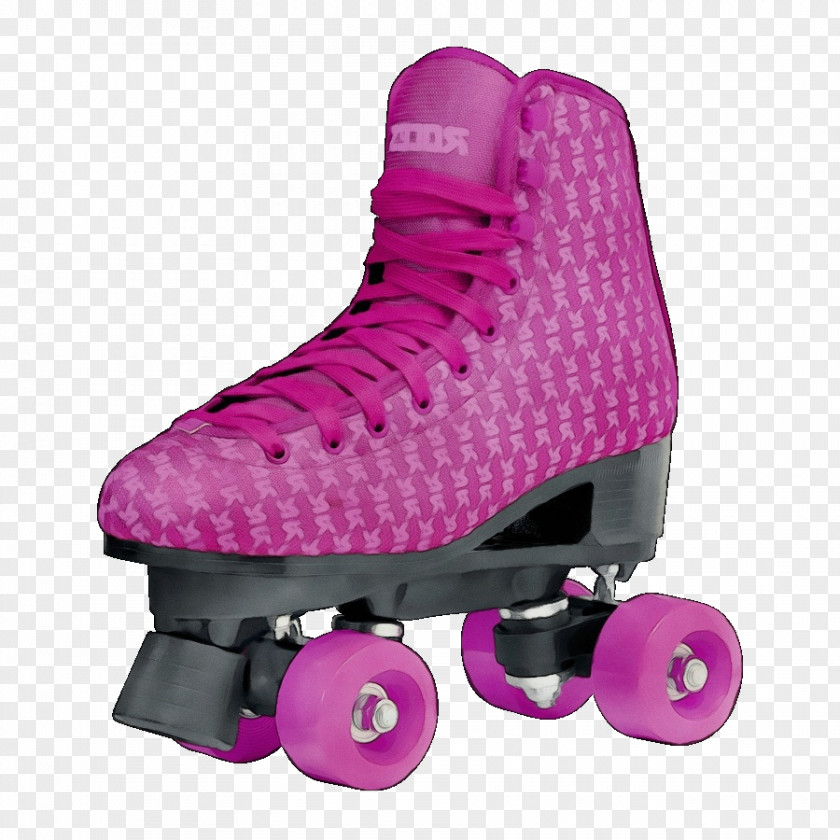 Shoe Purple Footwear Roller Skates Quad Pink Skating PNG