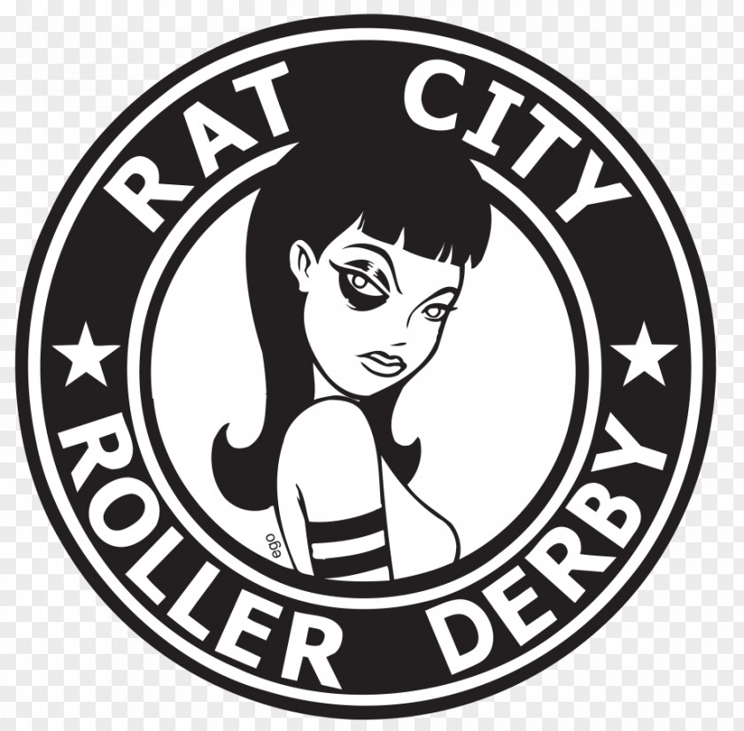 Shoreline Sign Rat City Roller Derby Logo Seattle Graphics PNG