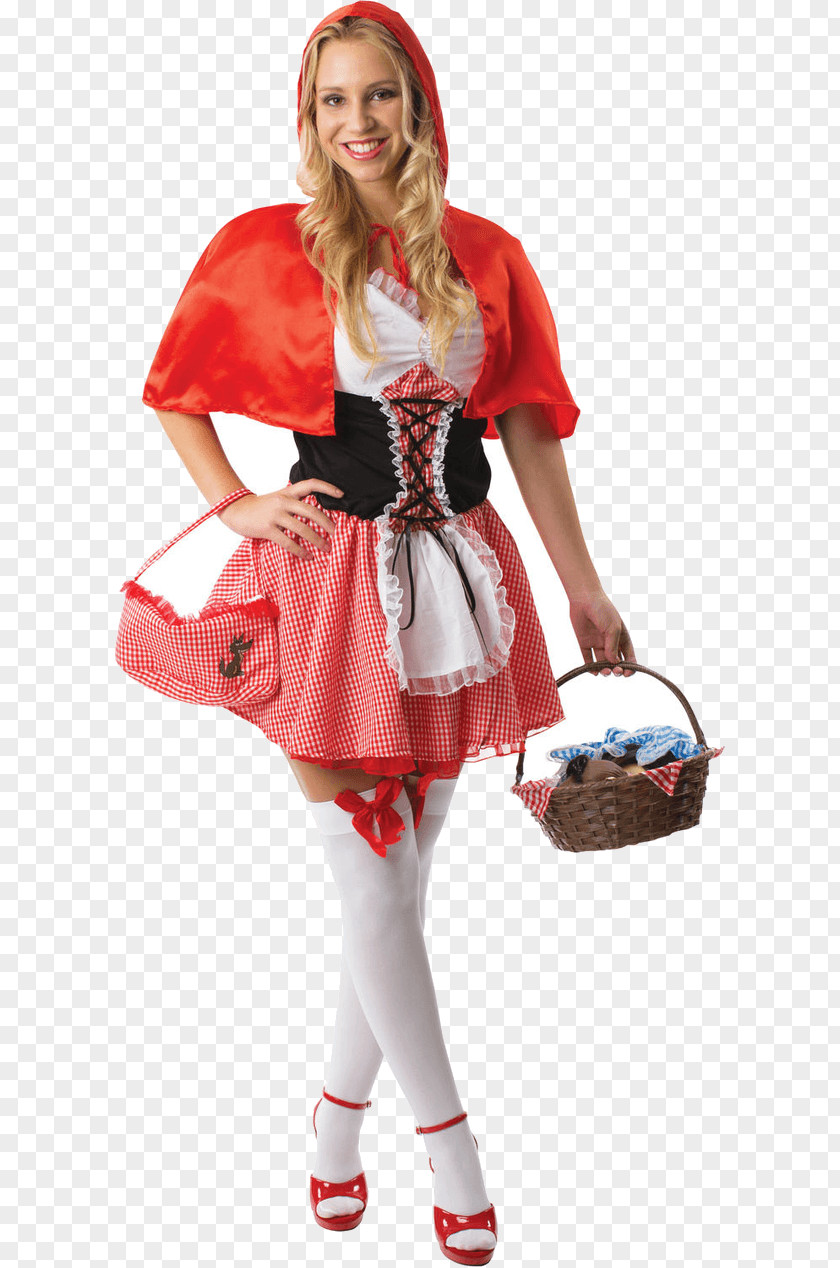 Dress Little Red Riding Hood Costume Party PNG