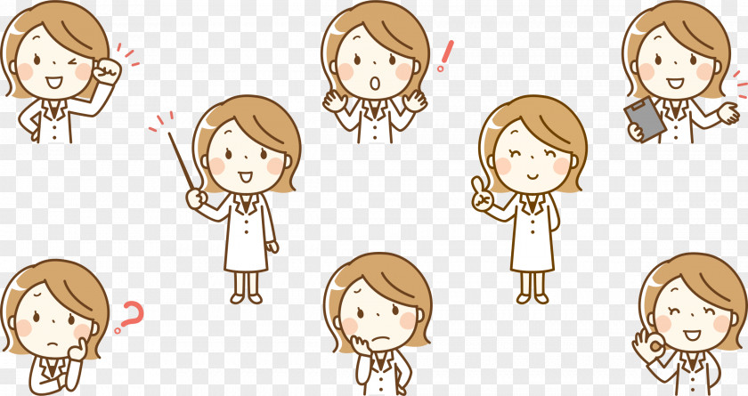 Female Clipart Drawing School PNG