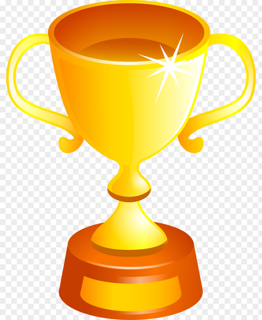 Golden Cup Gold Medal Clip Art PNG