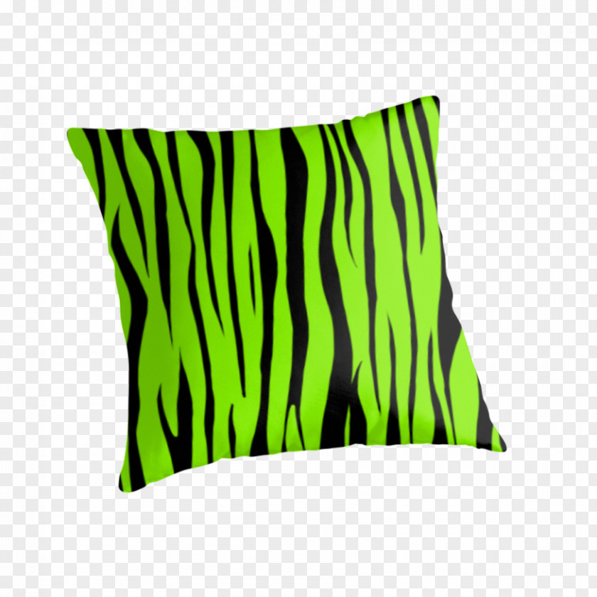 Pillow Throw Pillows Cushion Animal Print Lime PNG