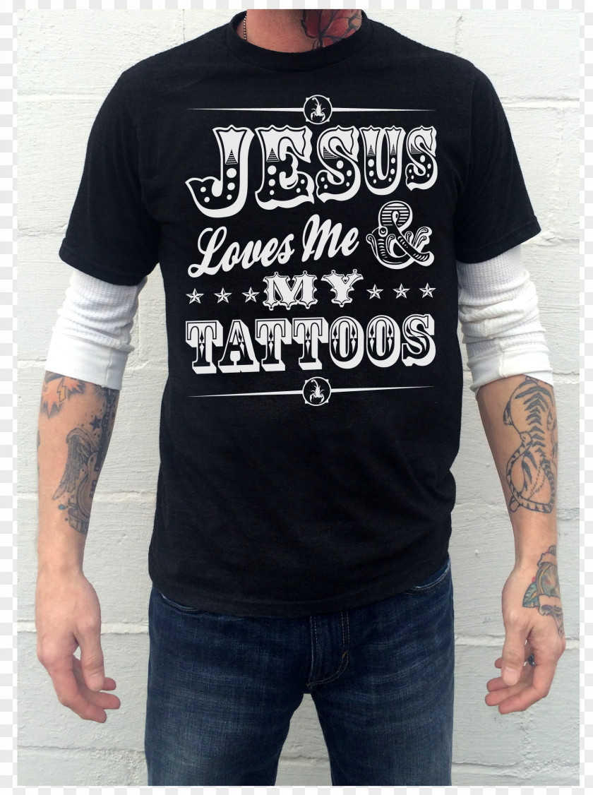 T-shirt Long-sleeved Tattoo PNG
