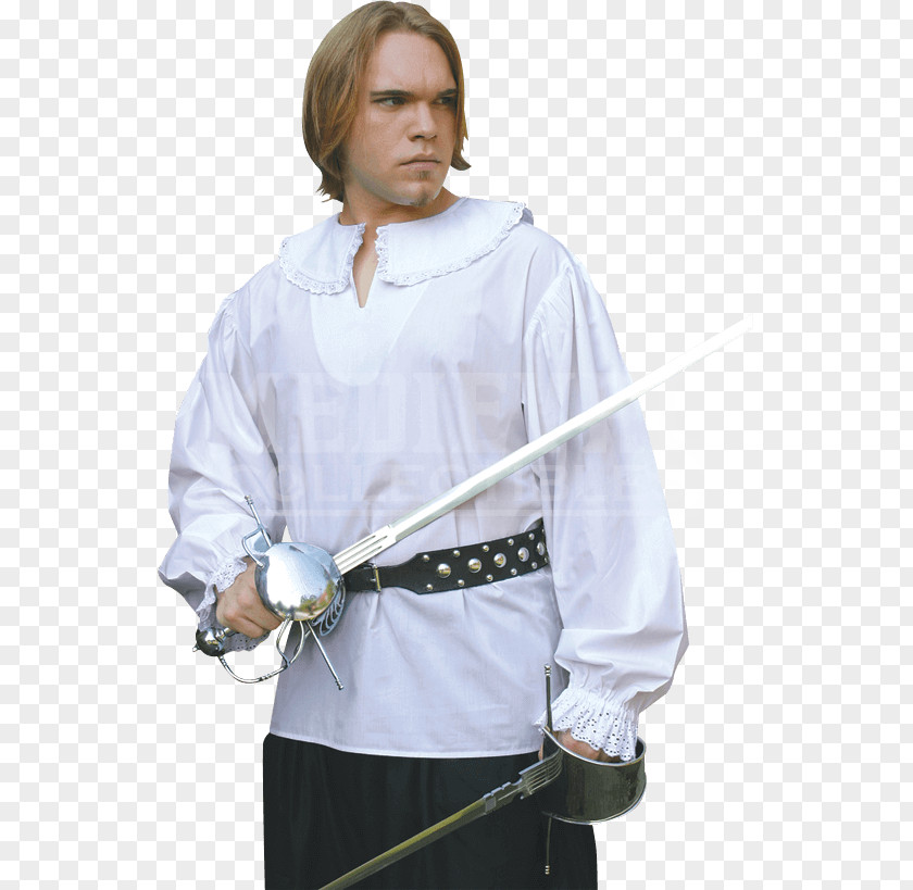 T-shirt Sleeve Musketeer Jacket PNG