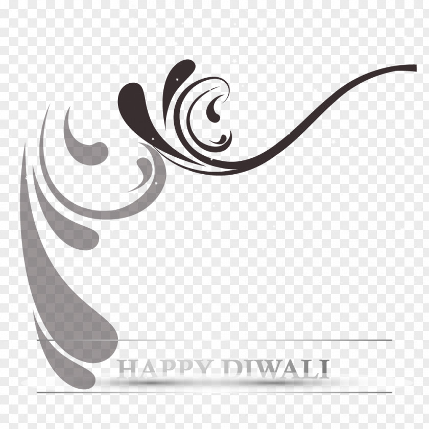 Flower Shading Logo Brand Black And White PNG