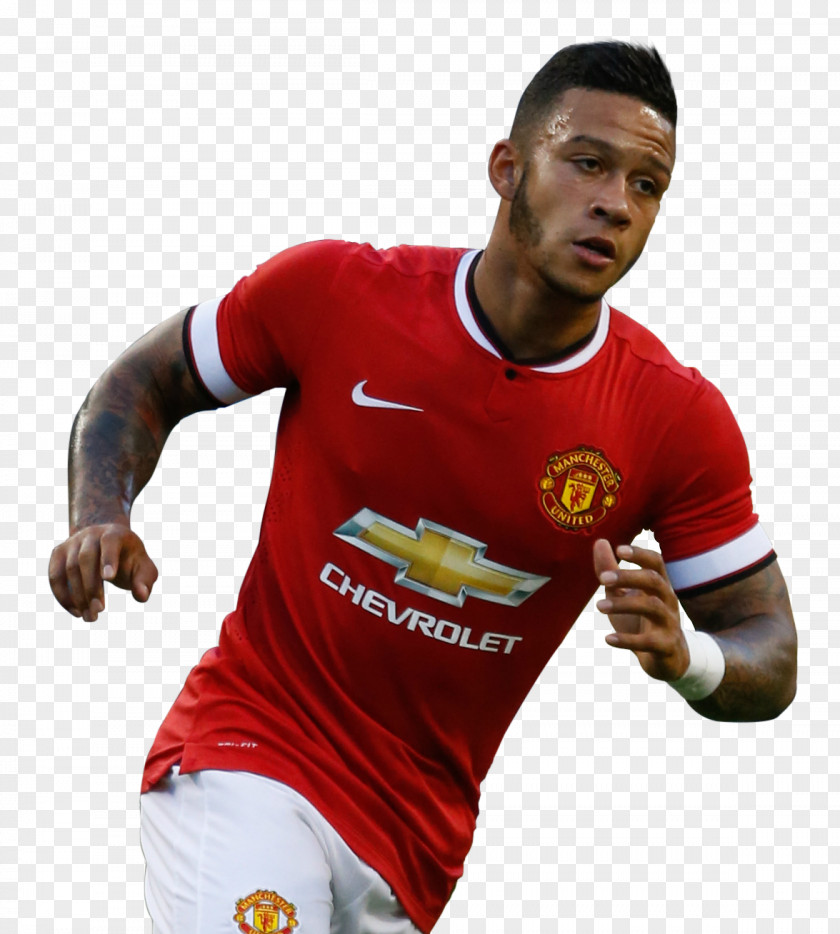 Football Memphis Depay 2015–16 Manchester United F.C. Season Jersey Player PNG