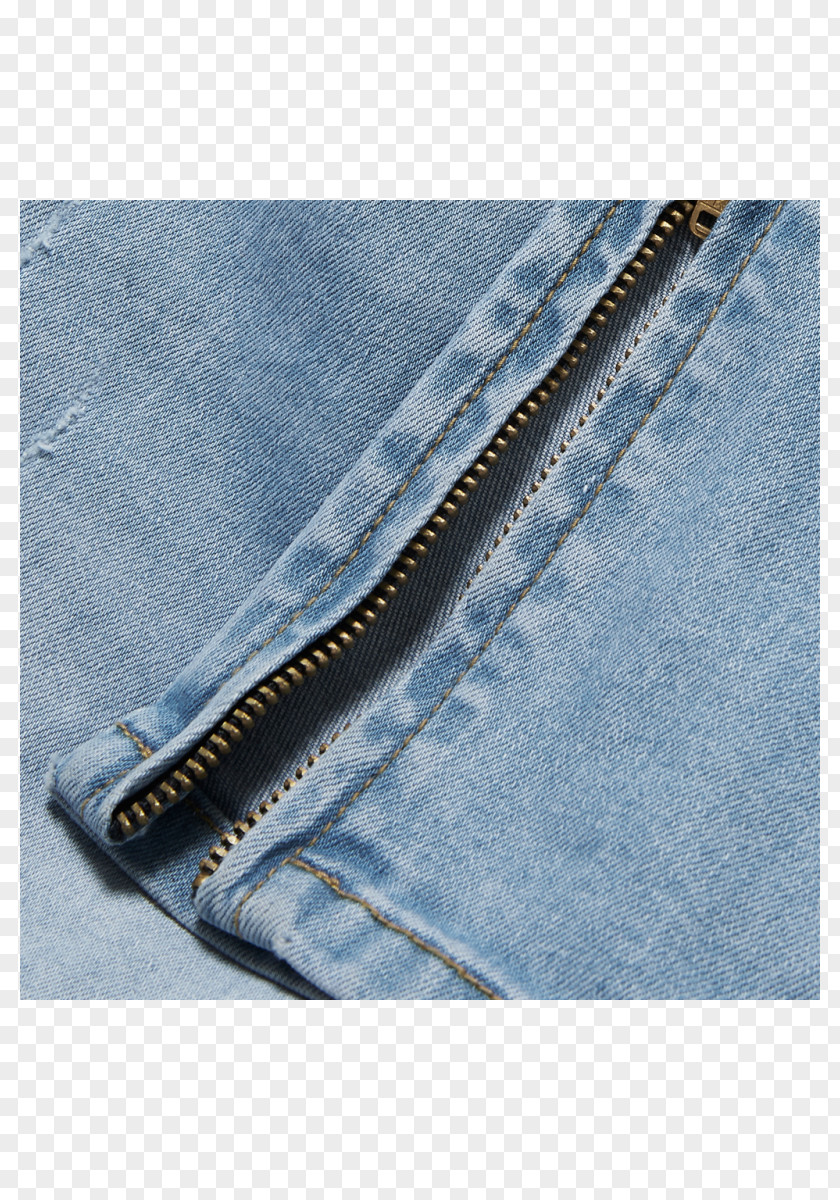 Jeans Denim Zipper Slim-fit Pants Knee PNG