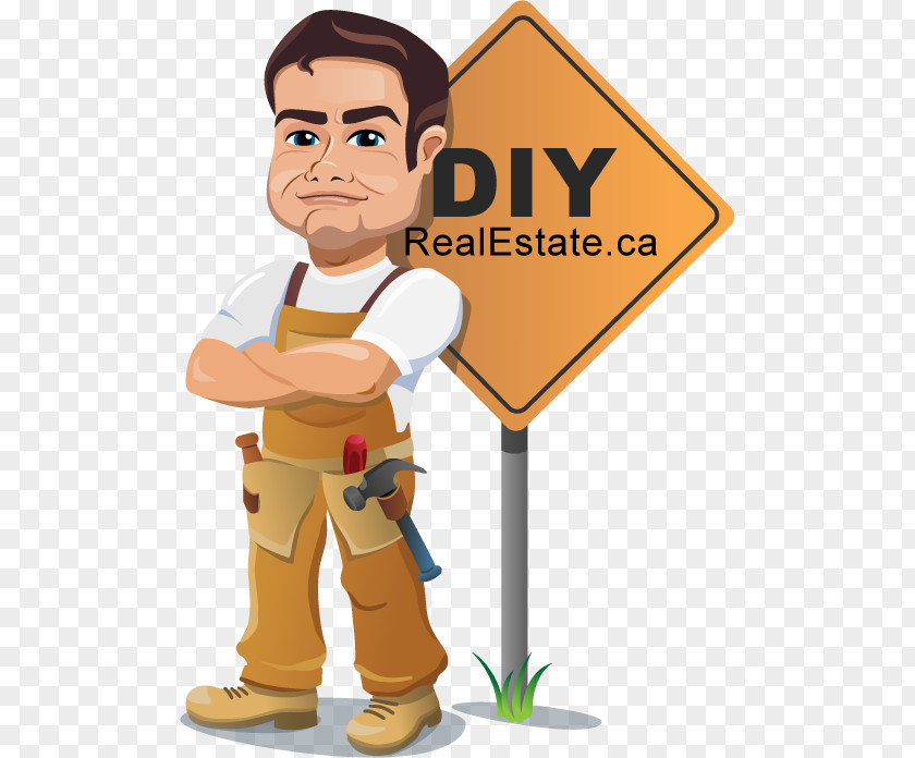 Sign Finger Real Estate Background PNG