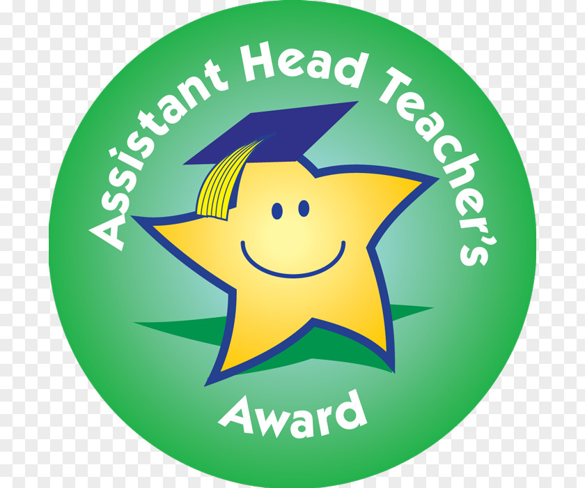 Teacher Sticker Head Label Star PNG