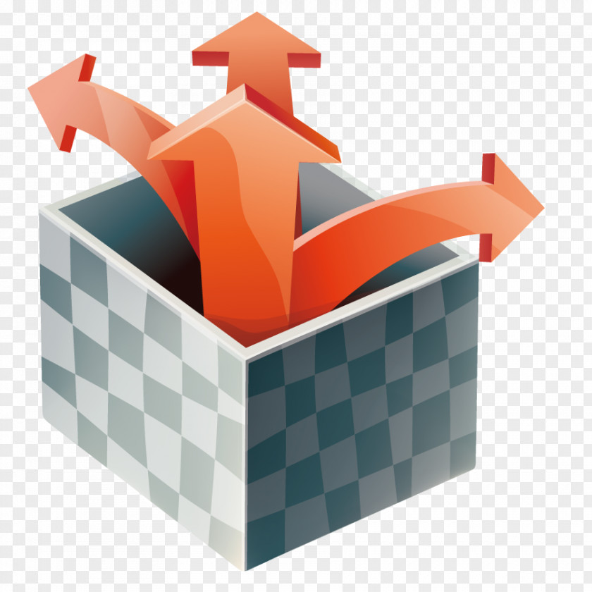 Vector Container Box Paper PNG