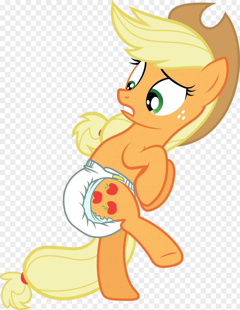 Apple Applejack Diaper Big McIntosh Rainbow Dash Rarity PNG