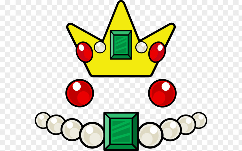 Crown Jewels Princess Daisy Peach Clip Art PNG