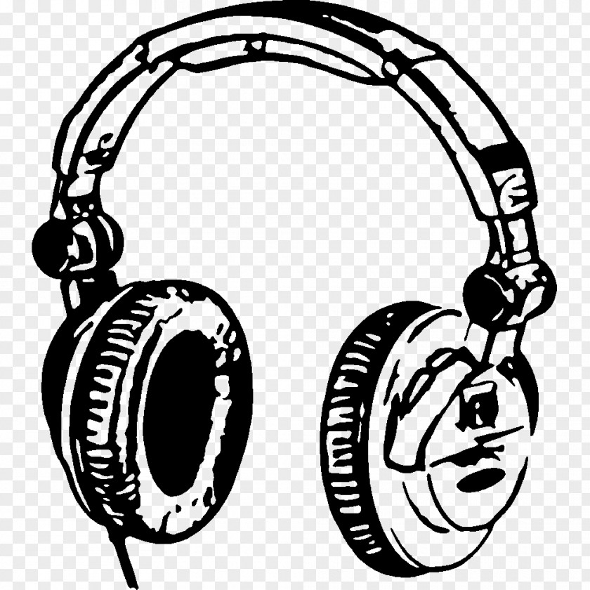 Headphones Sticker Music Drawing PNG , headphones clipart PNG