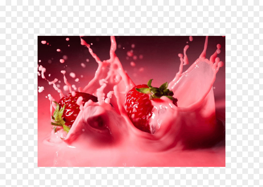 Juice Milkshake Strawberry Food PNG