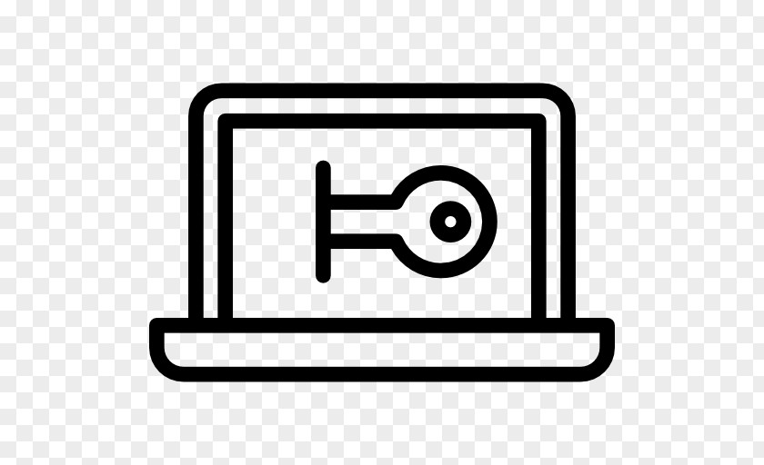 Laptop Computer Security PNG