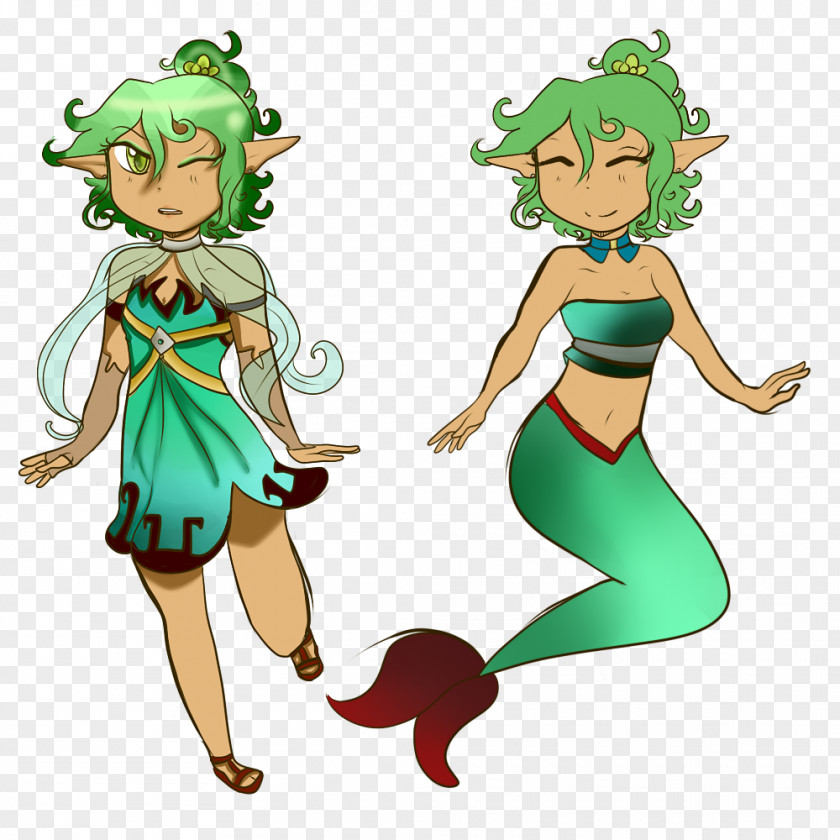 Mermaid The Little Ariel Fairy Siren PNG