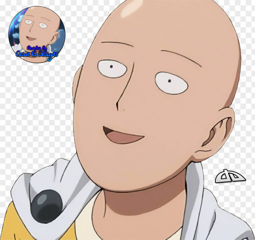 One Punch Man Cuphead Saitama Character PNG