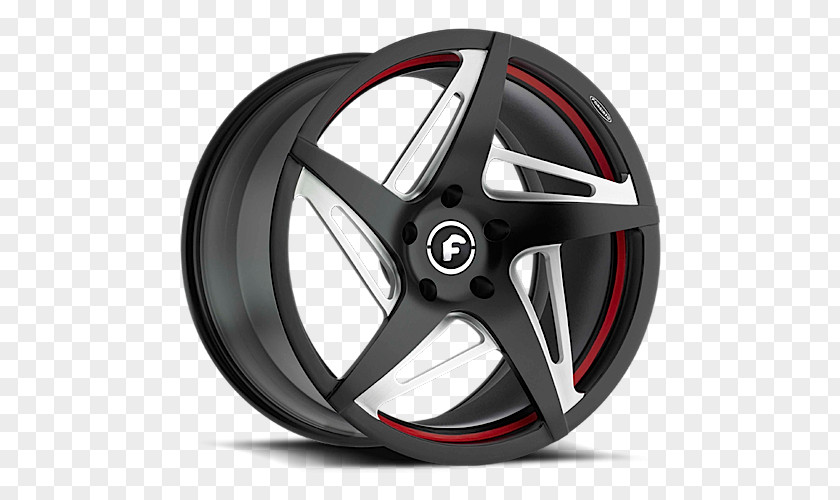 Red Silk Strip Alloy Wheel Rim Spoke Tire PNG