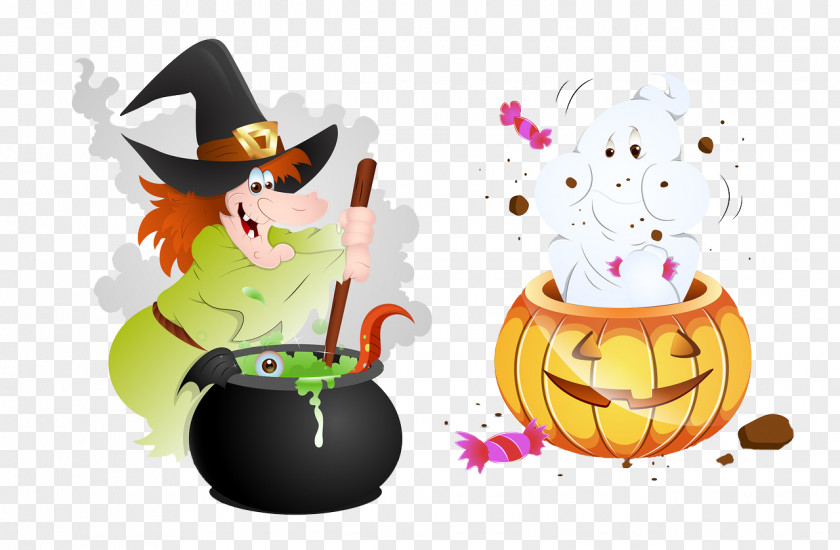 Witch Cauldron Witchcraft Clip Art PNG